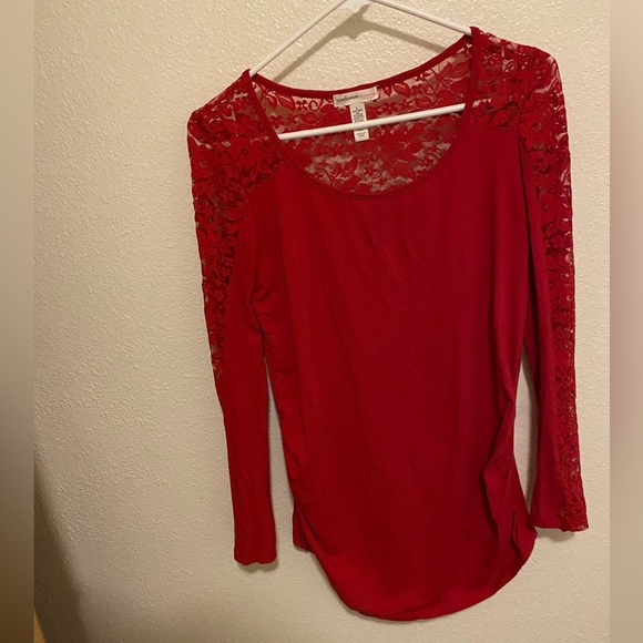 BUNDLE: maternity shirt and jeans - Picture 3 of 6